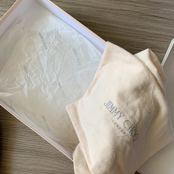 Lame Glitter Gold Jimmy Choo Pumps - Picture 9 of 9